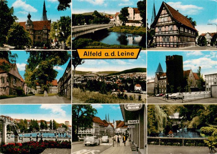 Alfeld Leine Orts und Teilansichten Schwimmbad Park Panorama