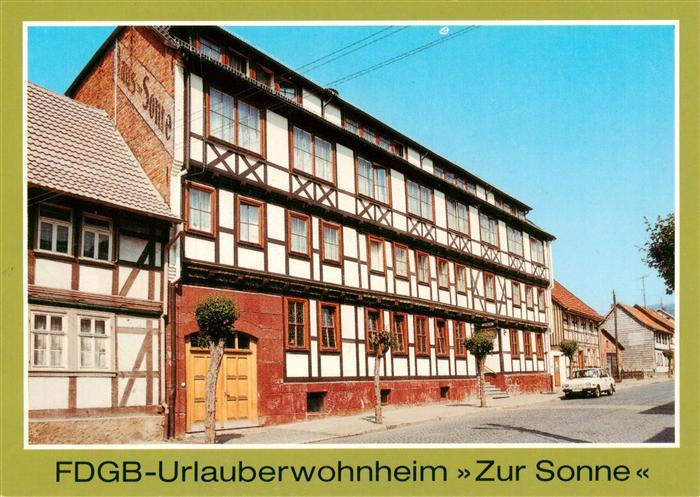 Neustadt Harz FDGB Urlauberwohnheim Zur Sonne