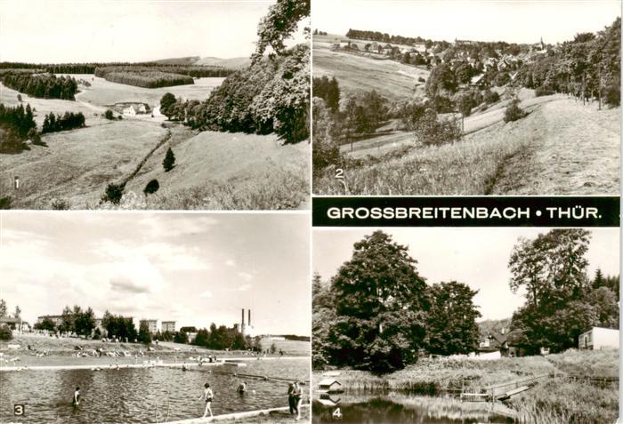 Grossbreitenbach Thueringen Panorama Schwimmbad