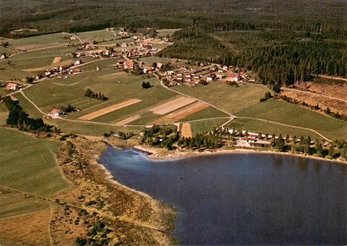 Unterbraend Braeunlingen BW Fliegeraufnahme mit Kirnbergsee