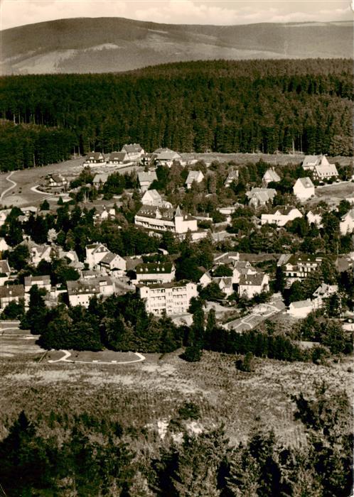Hahnenklee-Bockswiese Harz Fliegeraufnahme