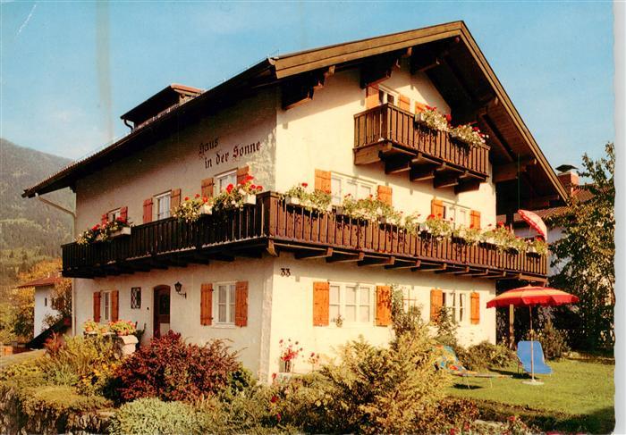 GARMISCH-PARTENKIRCHEN Bayern Fremdenheim Haus in der Sonne