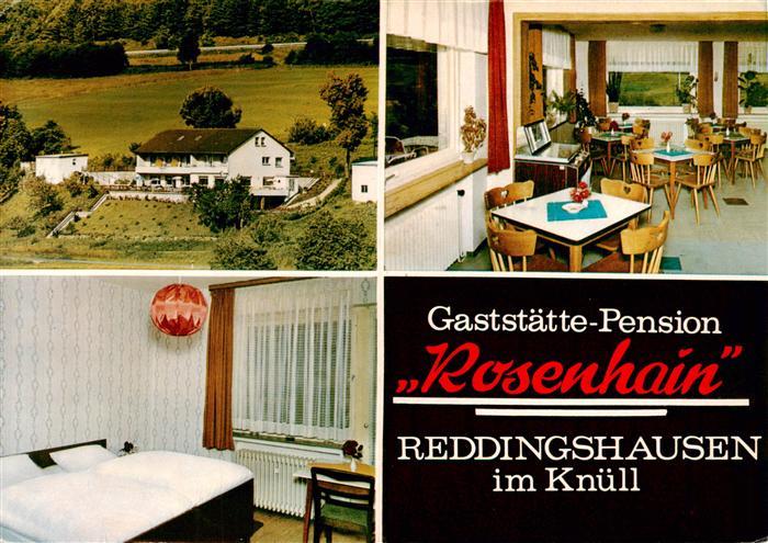 Reddingshausen Gaststaette Pension Rosenhain Gastraum Zimmer