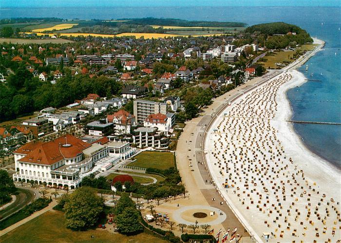 Travemuende Ostseebad Fliegeraufnahme