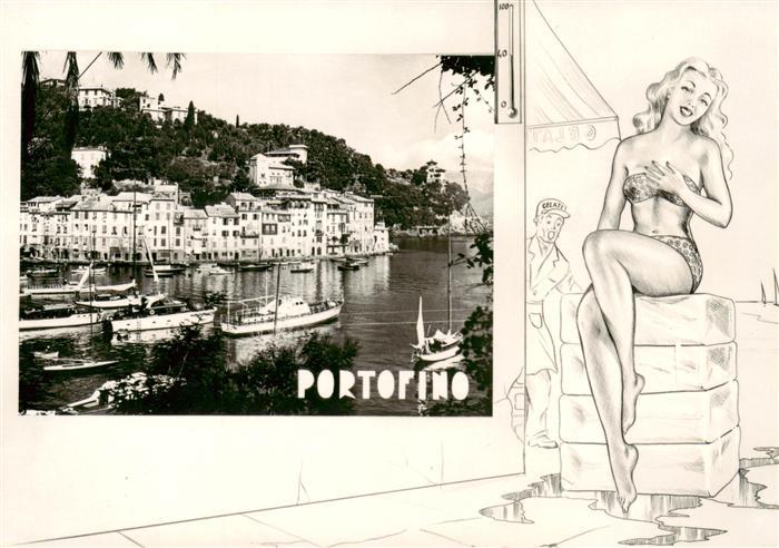 Portofino Liguria IT Hafenpartie