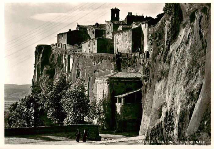 Orvieto Umbria IT Bastioni di S Giovenale
