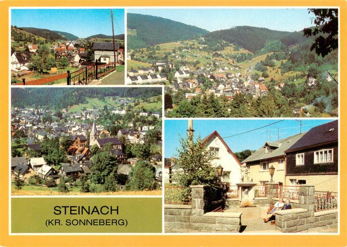 Steinach Sonneberg Thueringen Ortspartien Panorama