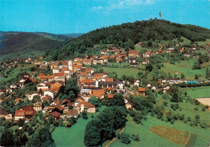 Schoenberg Bayerischer Wald Fliegeraufnahme