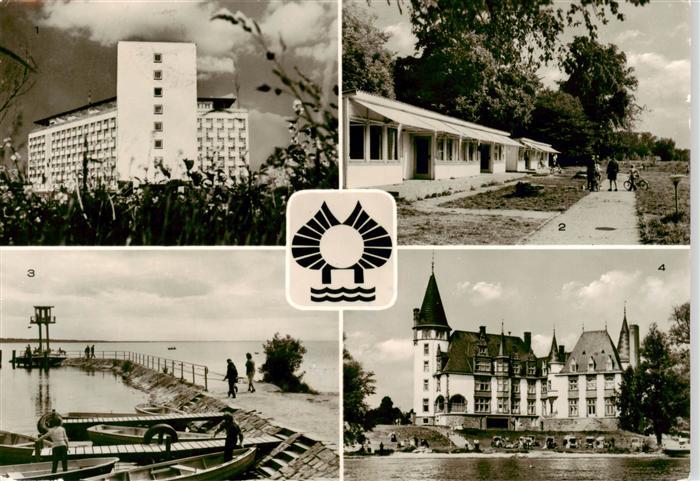 Klink Waren FDGB Erholungsheim Voelkerfreundschaft Bungalowpark Mole Schloss