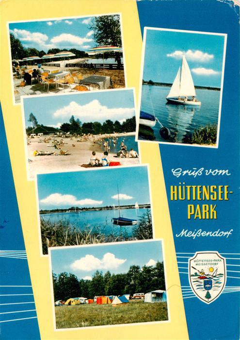 Meissendorf Huettensee Park Terrasse Strandpartien Segeln Camping