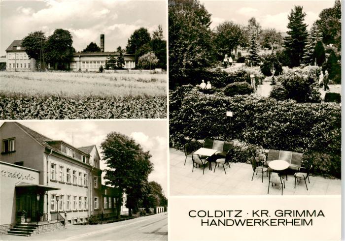 Colditz Handwerkerheim Park Terrasse