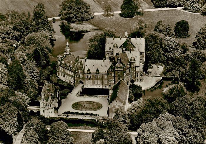 Darfeld Rosendahl Schloss Darfeld Fliegeraufnahme