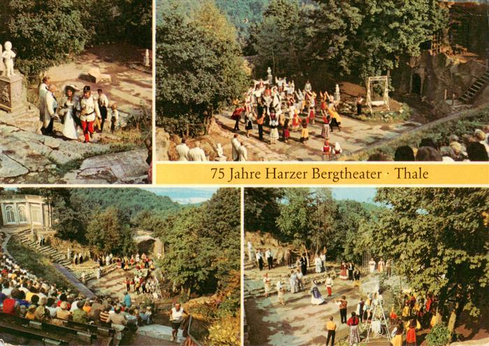 Thale Harz Harzer Bergtheater Teilansichten