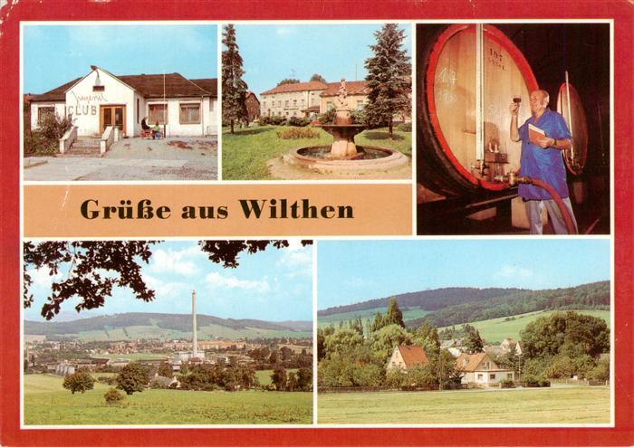 Wilthen Jugend Club Anlagen am Betriebsferienheim Haus Bergland Panorama Blick z