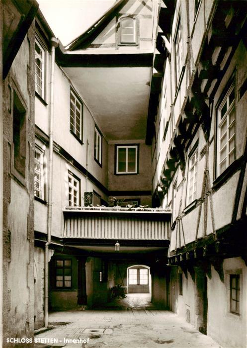 Stetten Kocher Burg Schloss Stetten Burgkeller und Pension Gaststaette