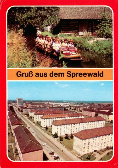 Luebbenau Spreewald Ortsansicht Spreewaldpartie