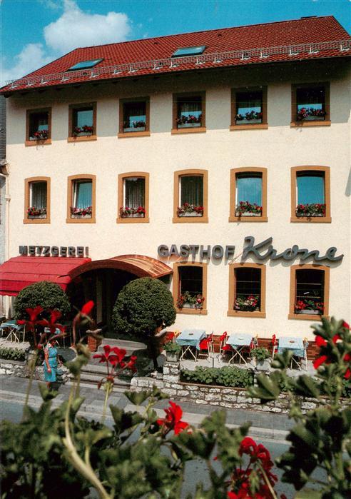 Velden Mittelfranken Bayern Gasthof Metzgerei Krone