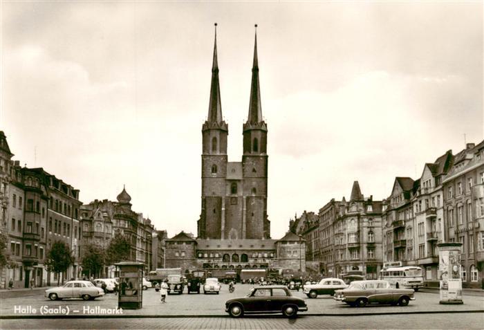 Halle  Saale Hallmarkt Kirche