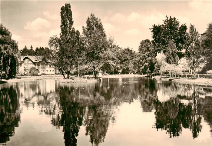Schmalkalden Thueringen Neuer Teich