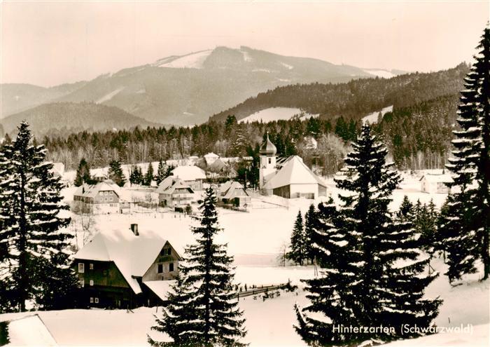 Hinterzarten Breisgau-Hochschwarzwald BW Winterpanorama