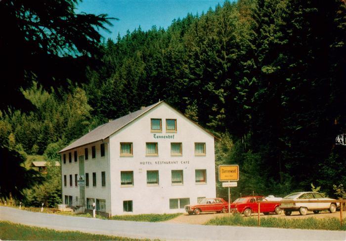Duerrenwald Geroldsgruen Hotel Restaurant Tannenhof