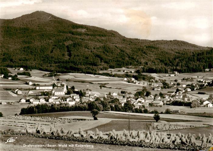 Grafenwiesen Fliegeraufnahme mit Kaitersberg