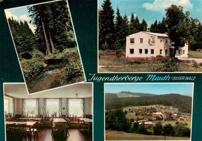 Mauth Niederbayern Jugendherberge Waldpartie Gastraum Panorama