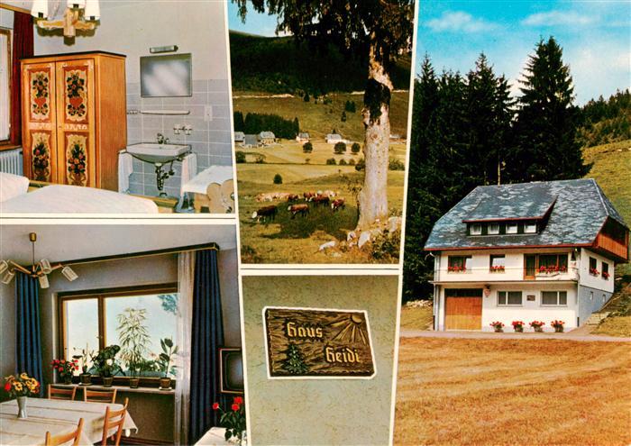 Menzenschwand Haus Heidi Zimmer Gaststube Panorama