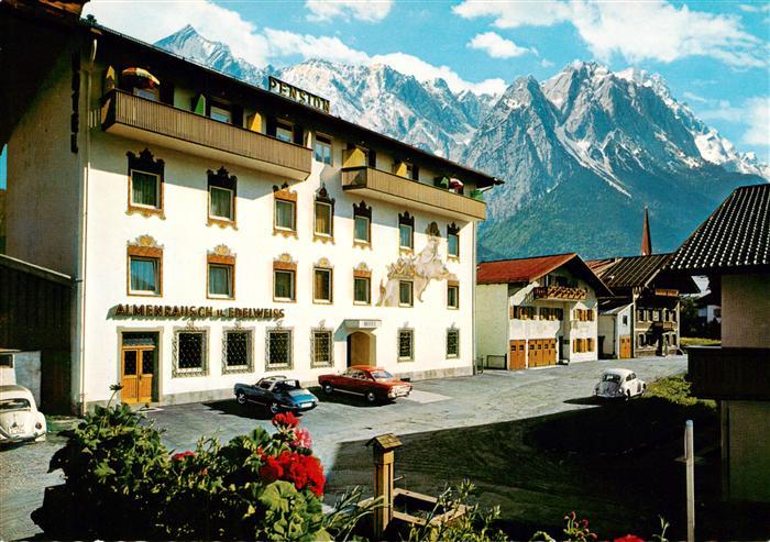 GARMISCH-PARTENKIRCHEN Bayern Hotel Almenrausch Edelweiss