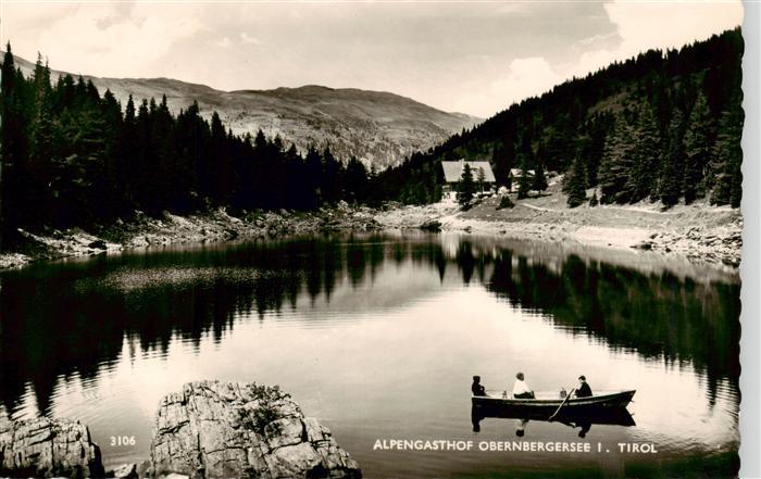 Obernberg Brenner Tirol AT Alpengasthof Obernbergersee