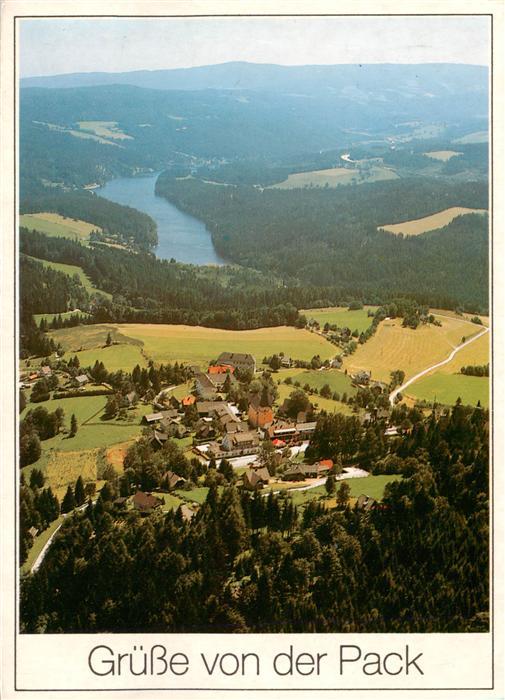 Pack Steiermark AT Gasthof Kirchenwirt Fliegeraufnahme