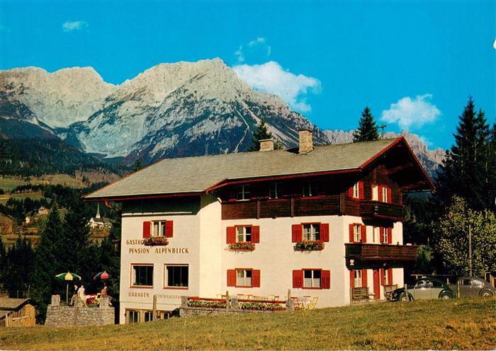 Scheffau Tirol Wilden Kaiser Tirol AT Gasthof Pension Alpenblick