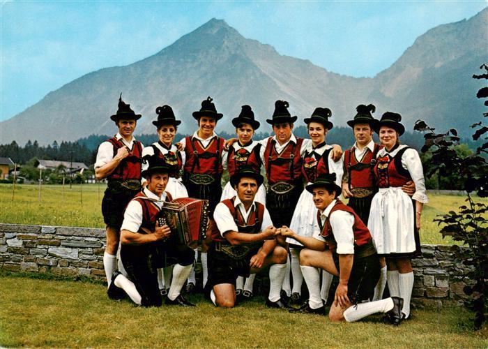 Muenster Tirol Trachtengruppe D'Sonnwendler