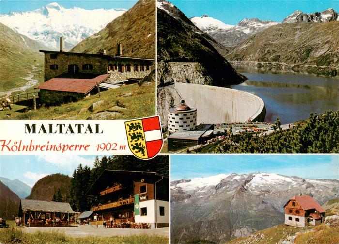 Maltatal Kaernten AT Osnabruecker Huette Koelnbreinsperre Gmuendner Huette Katto