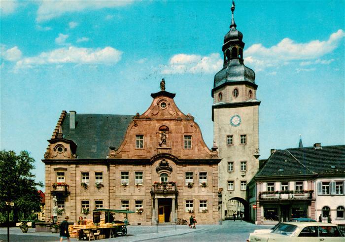 Ettlingen Rathaus mit Rathausturm