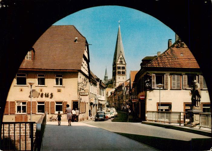 Ettlingen Motiv Stadtzentrum