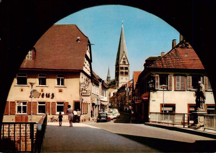 Ettlingen Motiv Stadtzentrum