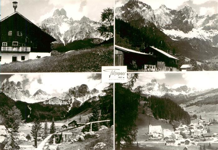 Filzmoos AT Teilansichten Panorama
