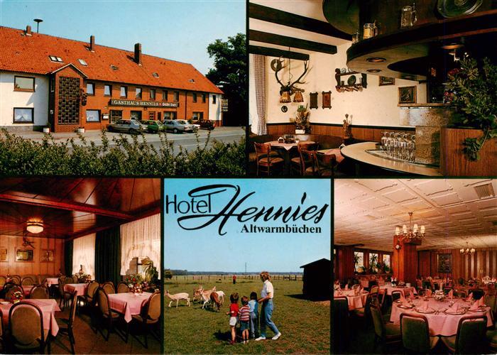 Altwarmbuechen Hotel Hennies Gastraeume Freigehege