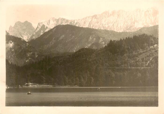 Kiefersfelden Hechtsee mit Kaisergebirge