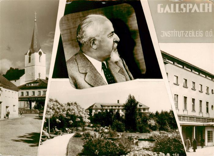 Gallspach Oberoesterreich AT Institut Zeileis Portrait Kirche Park