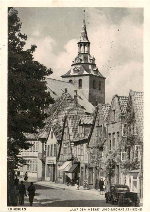 LueNEBURG  CITY Auf dem Meere und Michaeliskirche