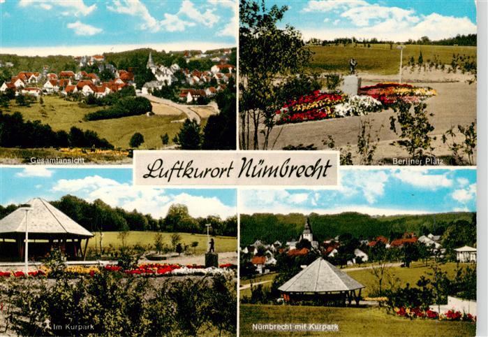 Nuembrecht Panorama Berliner Platz Im Kurpark Ortspartie
