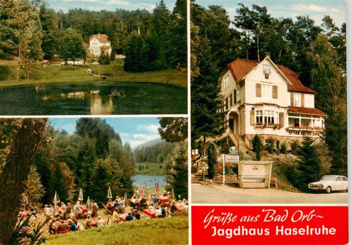 Bad Orb Jagdhaus Haselruhe Gondelteich Strandbad Terrasse