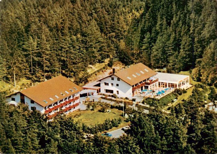 Thurmansbang Waldhotel Burgenblick Fliegeraufnahme