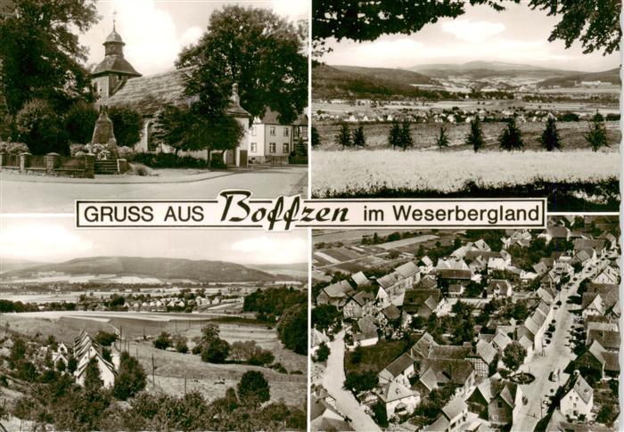 Boffzen Kirche Panorama Fliegeraufnahme