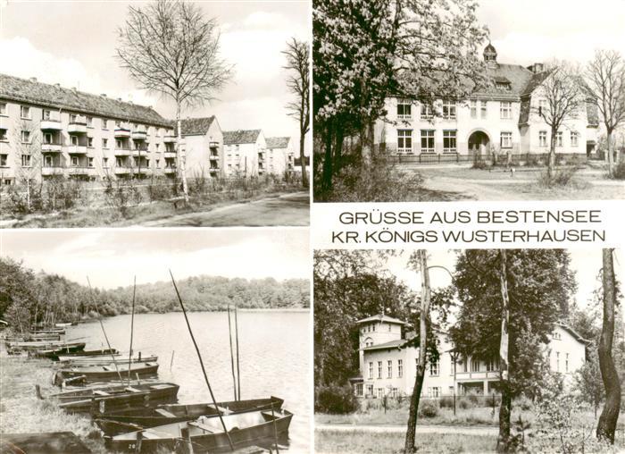 Bestensee Teilansichten Bootsliegeplatz