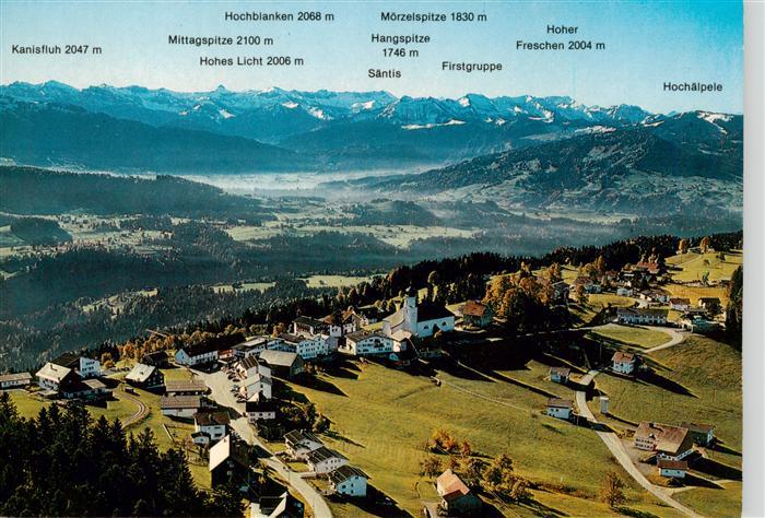 Sulzberg Vorarlberg AT Fliegeraufnahme