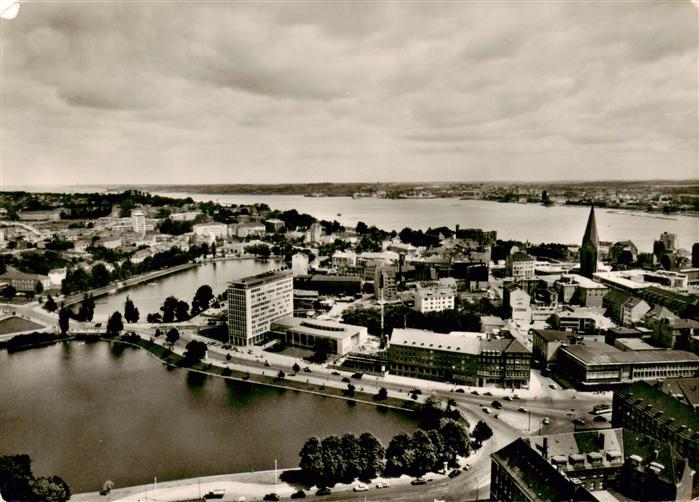 KIEL  CITY Am Kleinen Kiel Fliegeraufnahme