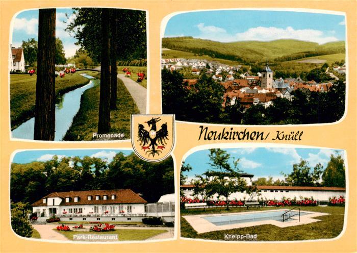 Neukirchen Knuellgebirge Promenade Panorama Park Restaurant Kneipp Bad